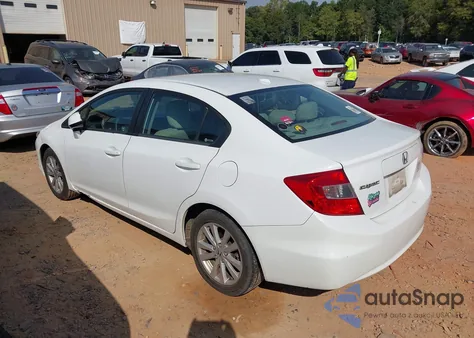 2012 Honda Civic Ex-L from USA, damaged, VIN 19XFB2F98CE348422